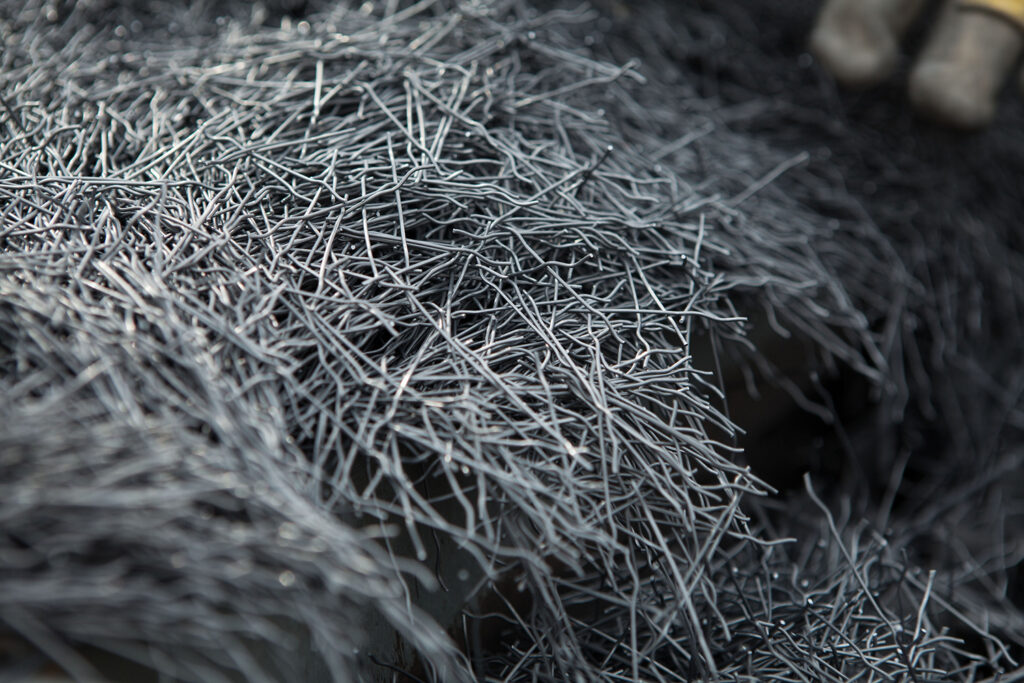 Galvanized steel fiber