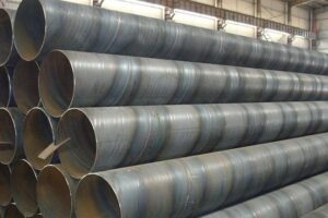 Spiral welded pipes