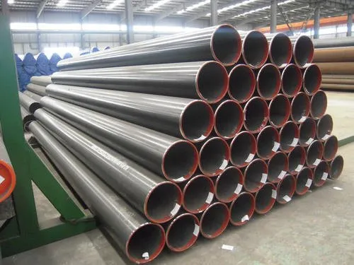 rolled and welded steel pipe